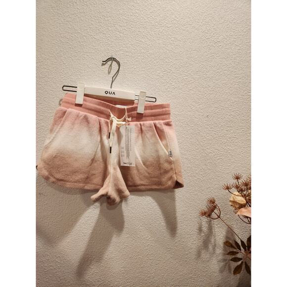 new Feat tree blanket blend short Madison fleece ombre tie dye‎ size Small pink - Picture 2 of 3